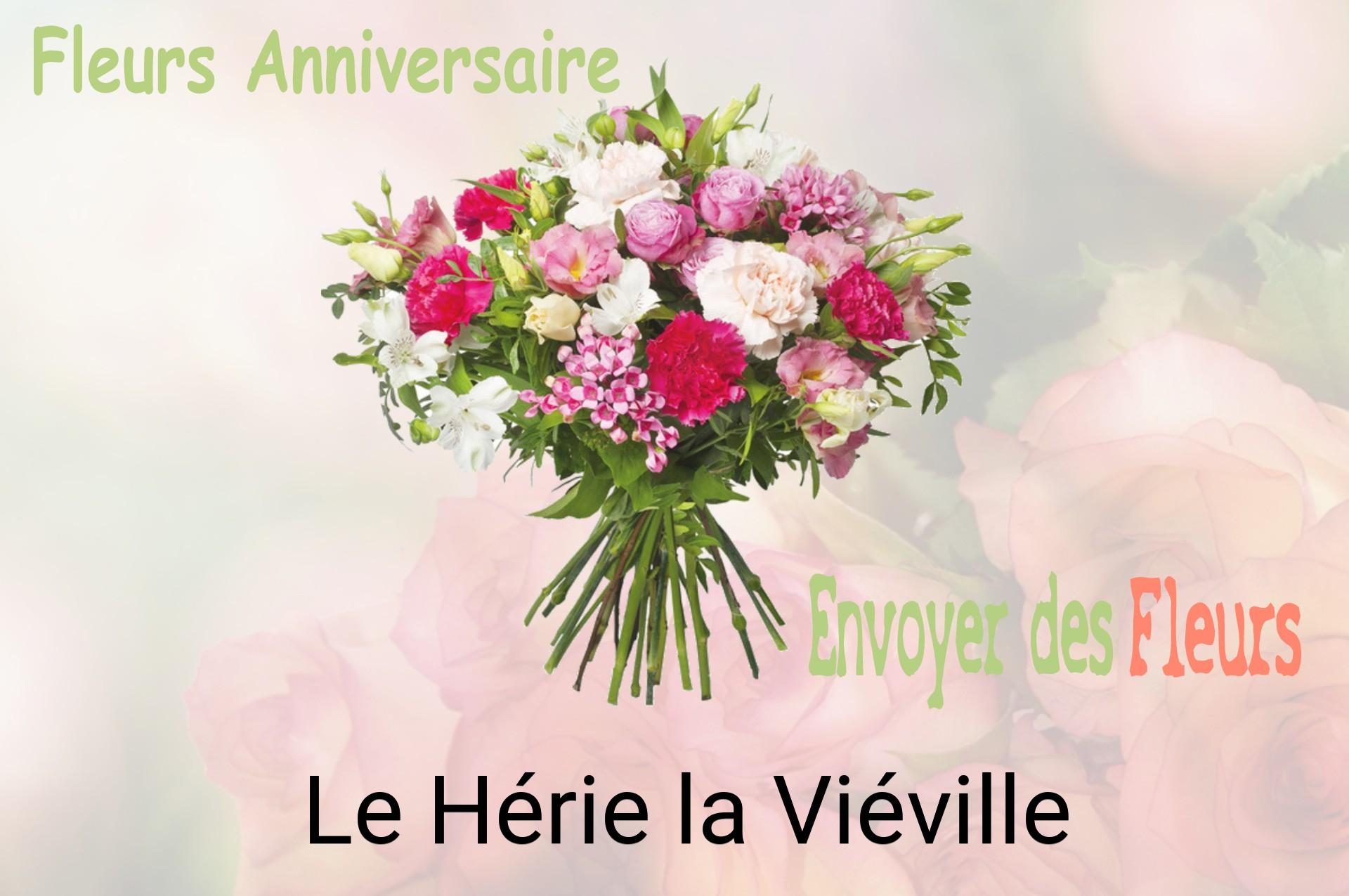 Bouquet de fleurs d’anniversaire livré à Le Hérie-la-Viéville