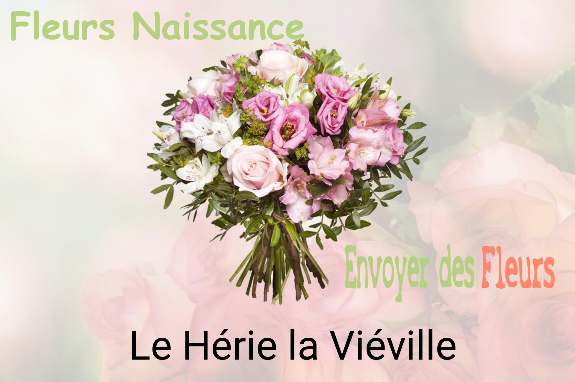 Bouquet de fleurs de naissance livré à Le Hérie-la-Viéville